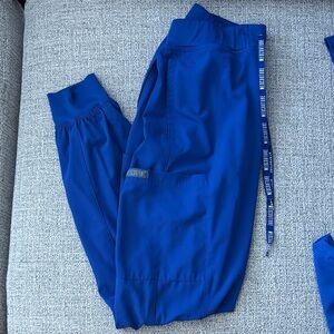 Royal Blue Jogger Scrub Pant
